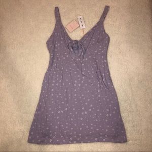 NWT | Lottie Moss x Pacsun Purple Mini Dress!